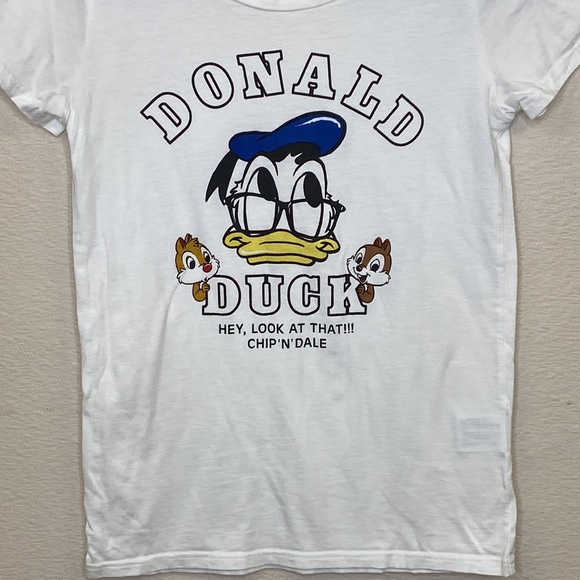 Disney Donald Duck Chip N Dale Tee Shirt - Picture 3 of 7